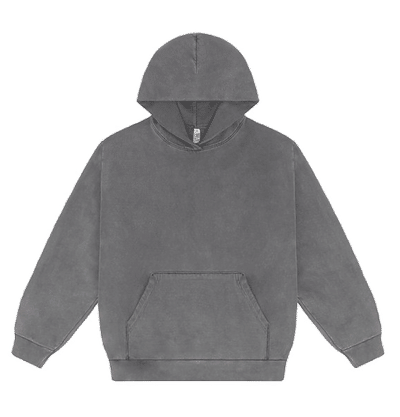 Custom LA Apparel LS Heavy Fleece Hoodie PO 14 Oz - Coastal